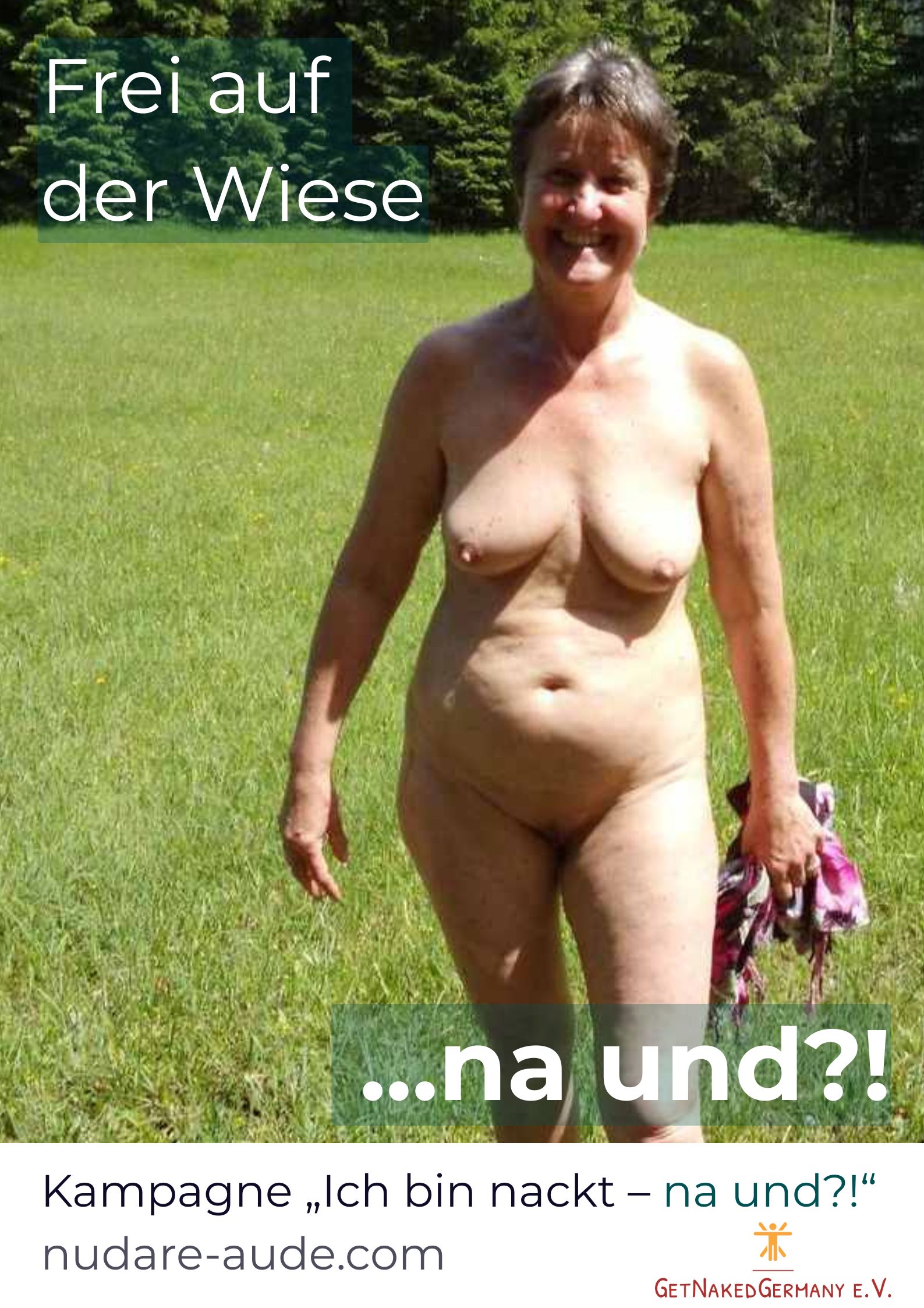 In der Frühlingssonne, wunderbar Bernadette Burger