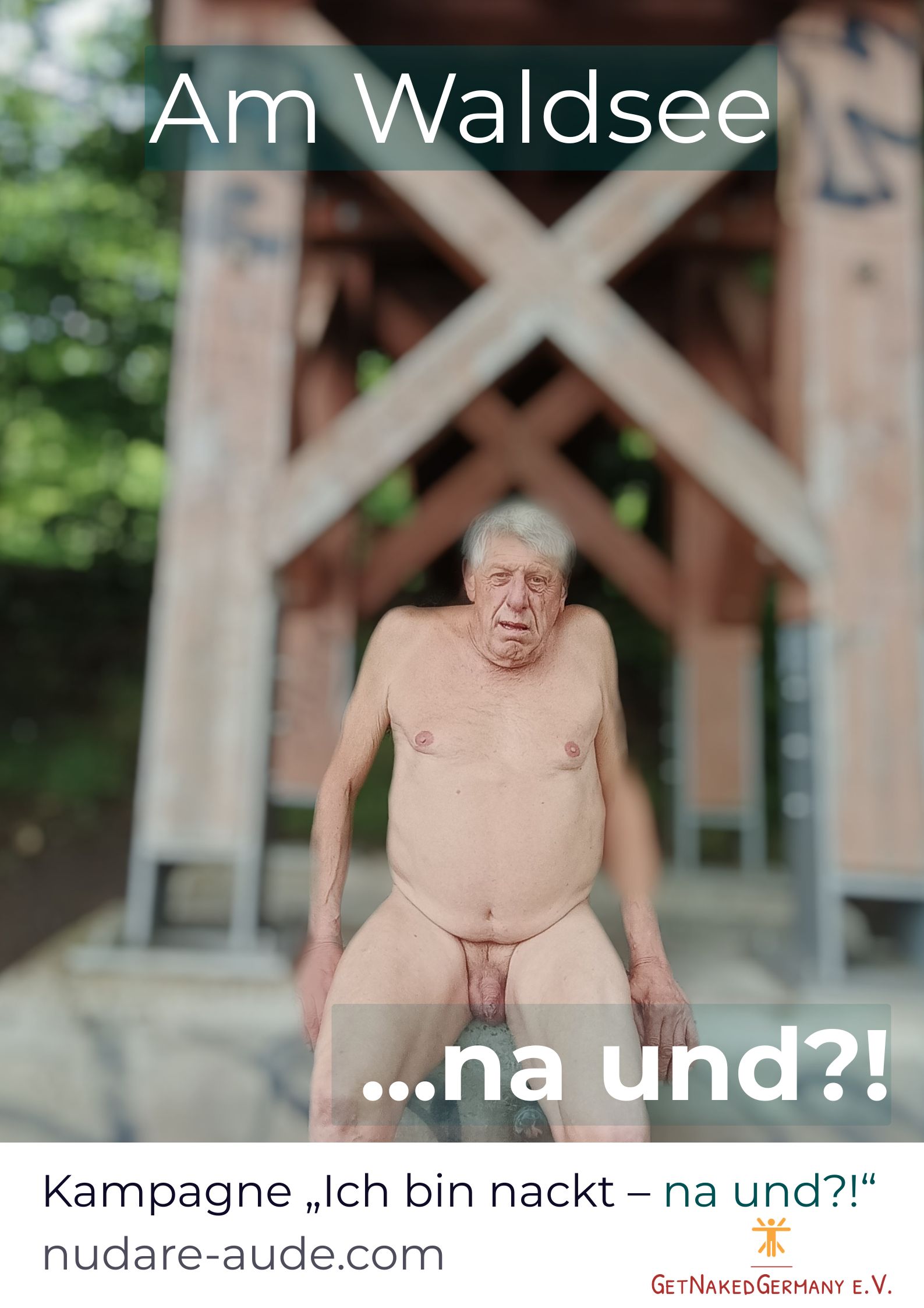 Am Waldsee oder auch woanders, immer schön Uwe Rügemer