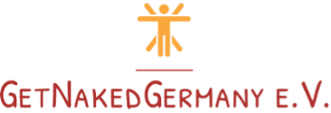 Nacktwandern - Logo des Vereins GetNakedGermany e. V. (GNG)