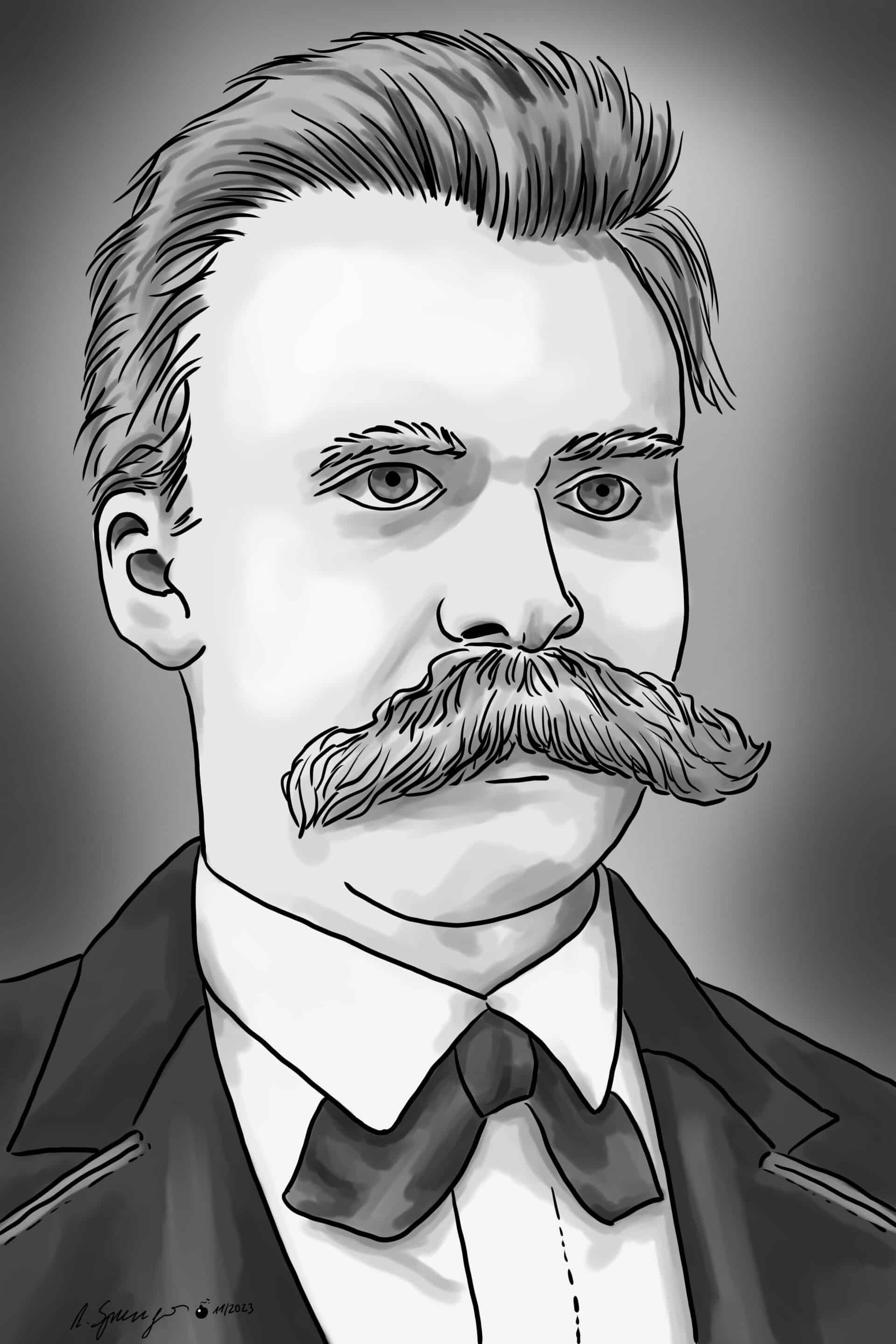 Friedrich Nietzsche Übermensch | Portrait